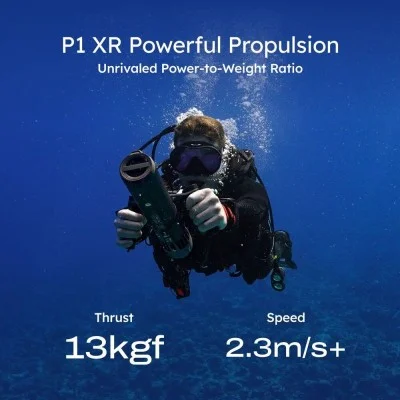 Lefeet p1 | versatile water scooter with modular design - Black